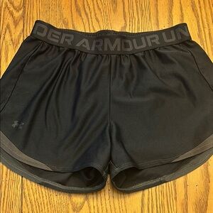 Under Armour Women's Black Shorts/1
